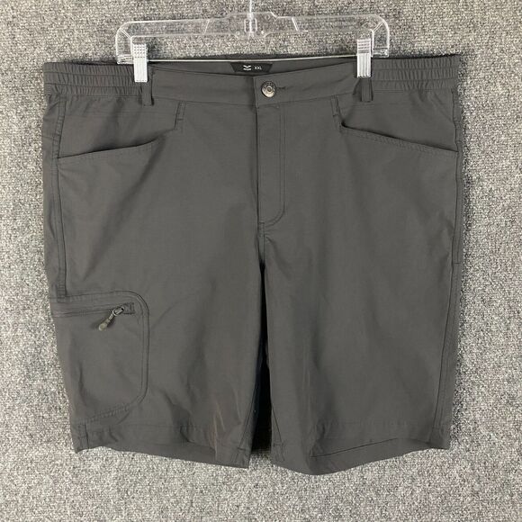 Mier‎ Shorts Men's XXL 2XL Cargo Hiking Outdoors Gray Nylon Blend Adults - Picture 1 of 7